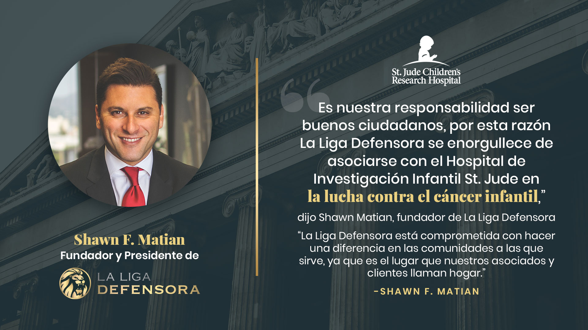 The United Firm | Firma Defensora PC hace una donación